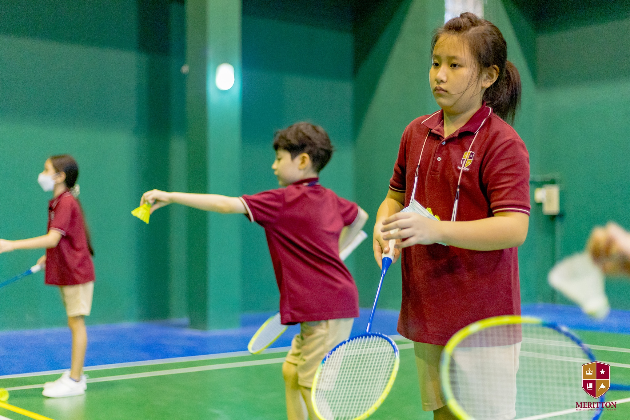 Badminton Practice • Meritton