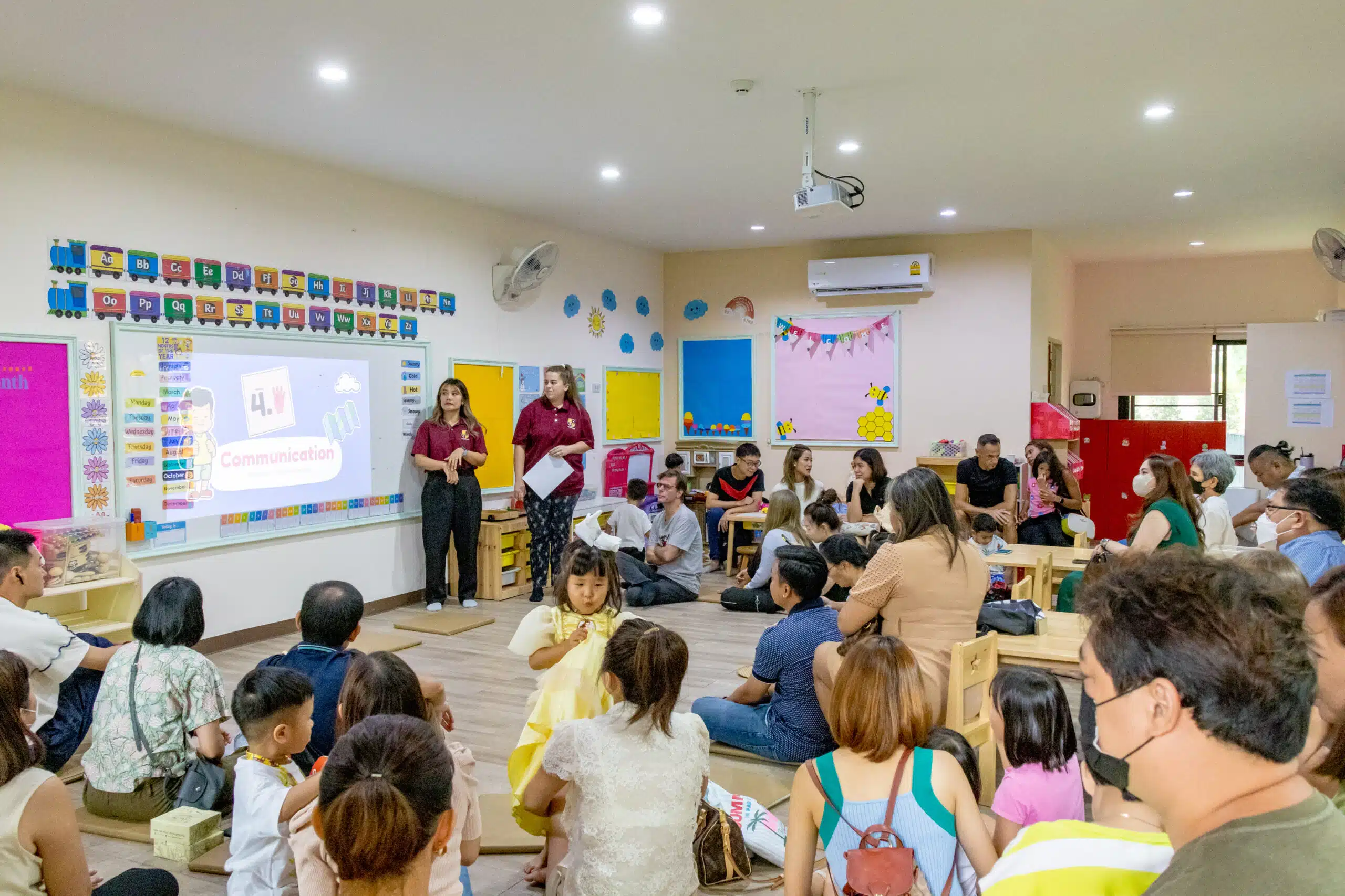 Community Corner with parent