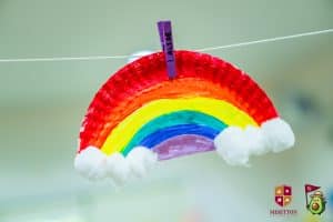 rainbow painting
