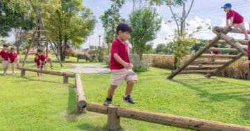 kid climbing