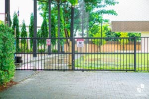 school gates