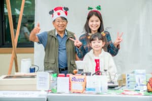 christmas stall