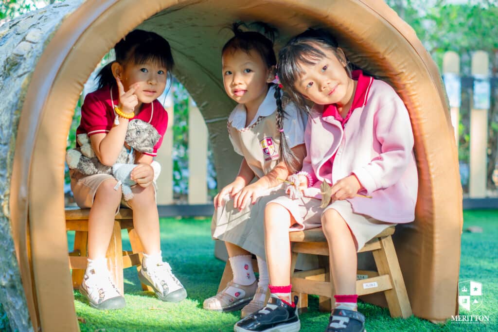 children group smile